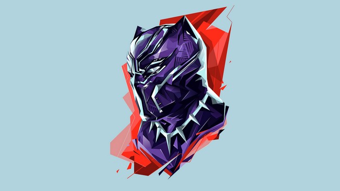 Black Panther Marvel Artwork