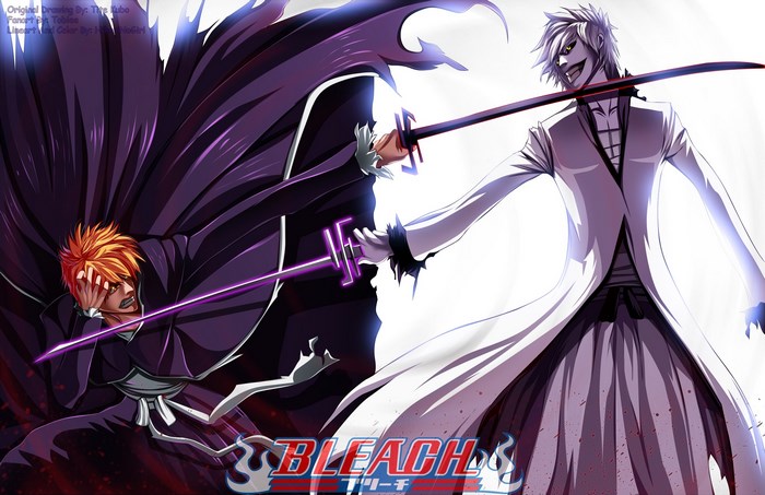Ichigo Kurosaki vs Ulquiorra Cifer from Bleach