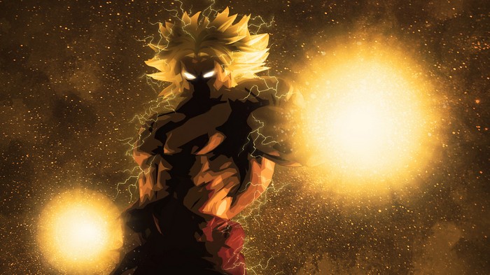 Goku in Super Saiyan Form from Dragon Ball Super Broly