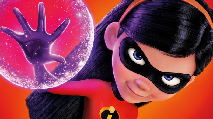 Violet Parr from The Incredibles 2