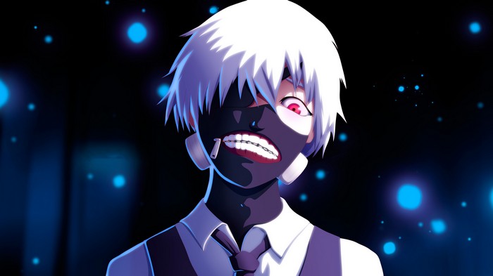 Ken Kaneki from Tokyo Ghoul in 4K