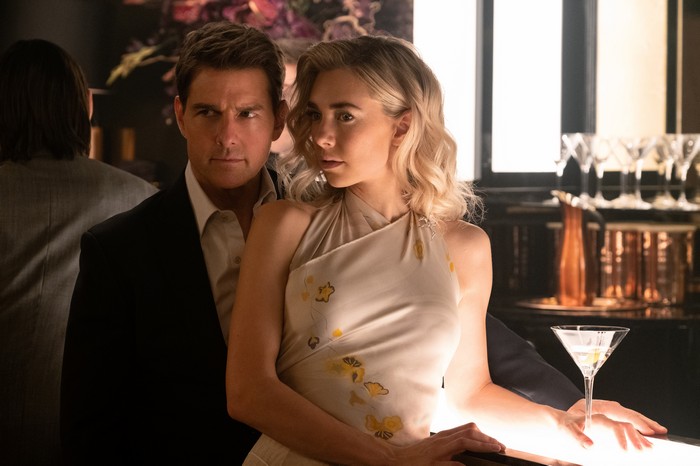 Tom Cruise and Vanessa Kirby in Mission Impossible Fallout