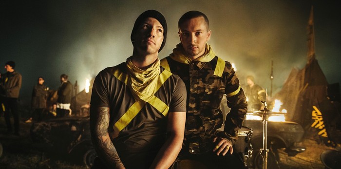 Twenty One Pilots in a post-apocalyptic setting