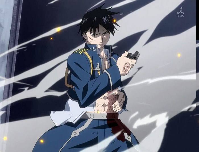 Roy Mustang from Fullmetal Alchemist