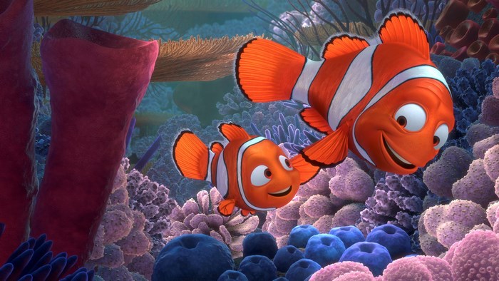 Marlin and Nemo from Finding Nemo