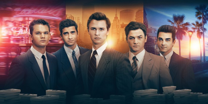 Billionaire Boys Club Movie Poster with Ansel Elgort