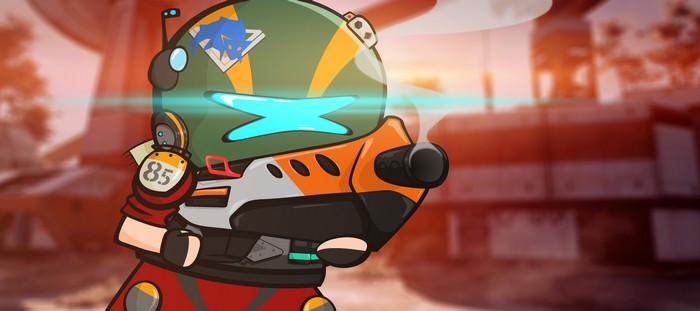 Titanfall 2 pilot with gun