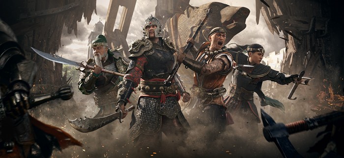 For Honor Warriors in Battle