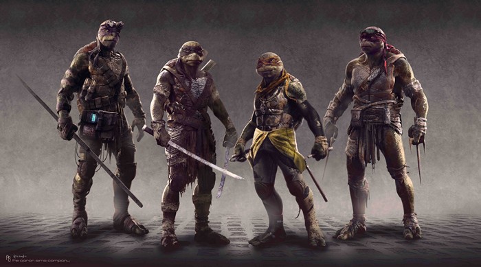 Teenage Mutant Ninja Turtles Dark Realistic 4K