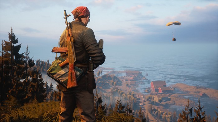 Vigor: Airdrop over a coastal village