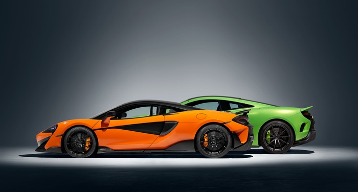 McLaren 600LT and McLaren MSO 675 LT cars