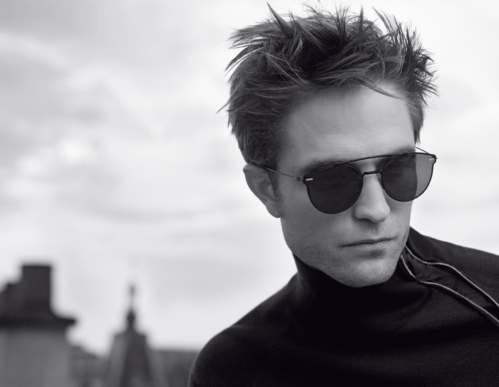 Robert Pattinson in Black and White 4K