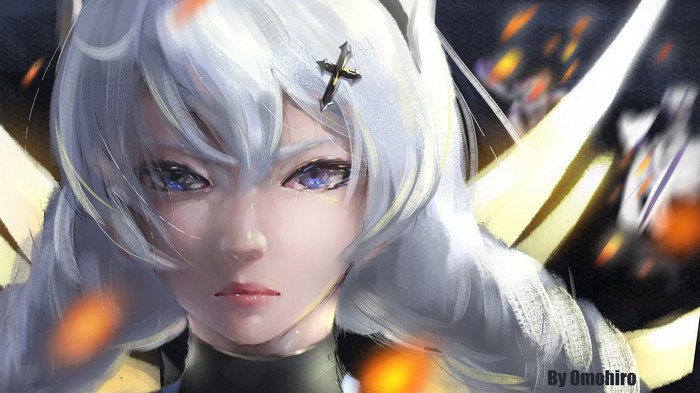 Artwork of Kiana Kaslana from Honkai Impact