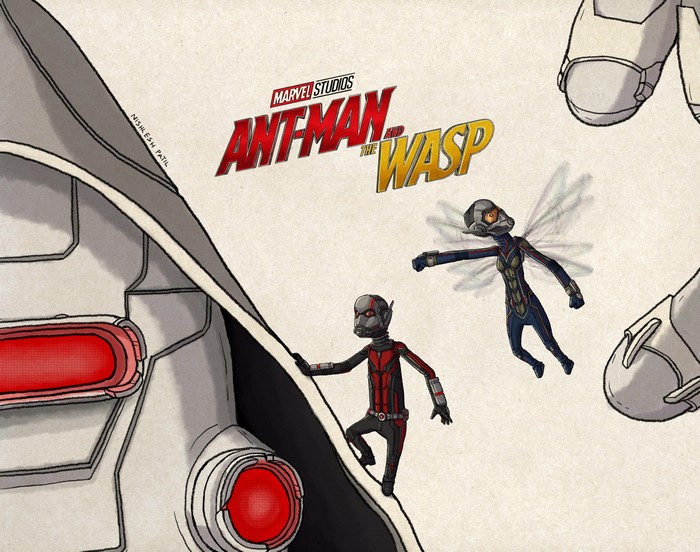 Ant-Man and The Wasp digital art