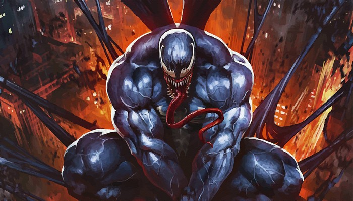 Venom artwork by Artstation artist
