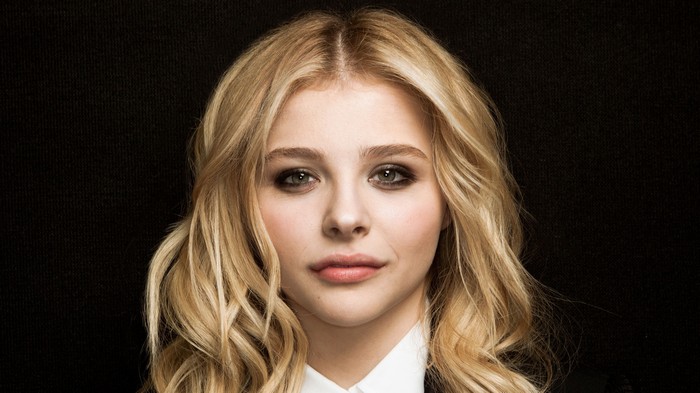 Chloe Grace Moretz Closeup Portrait in 4K