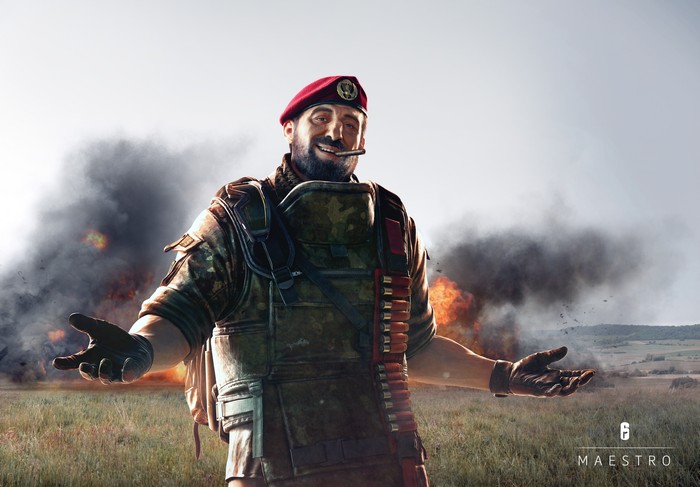 Maestro from Tom Clancy's Rainbow Six Siege