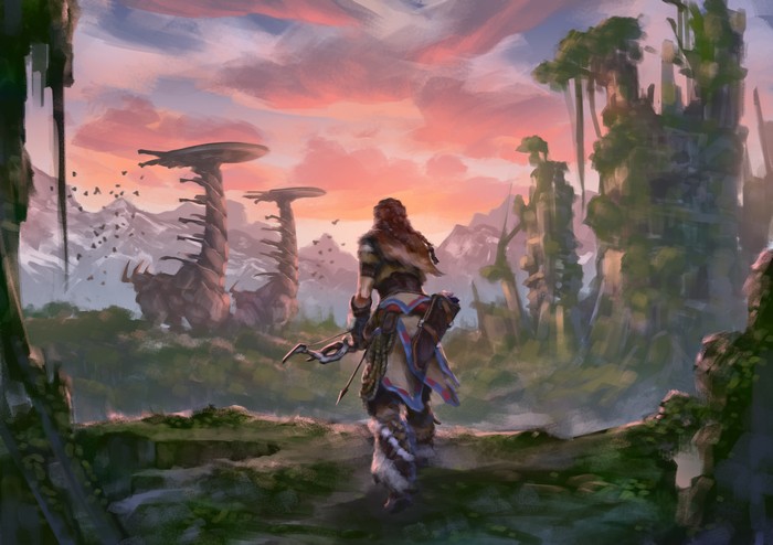 Aloy in Horizon Zero Dawn 4K