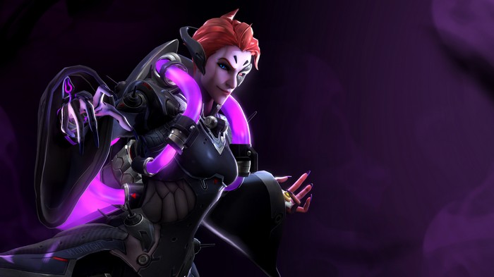 Moira from Overwatch 4K artwork
