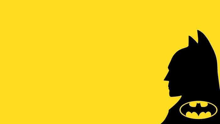 Batman Silhouette with Logo