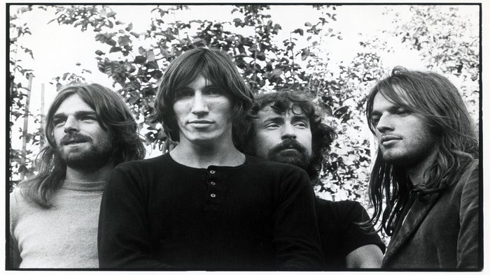 Pink Floyd band members portrait