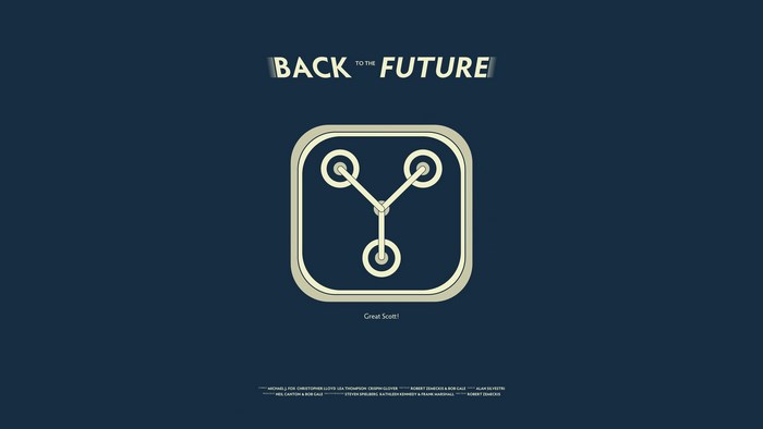 Back to the Future movie poster