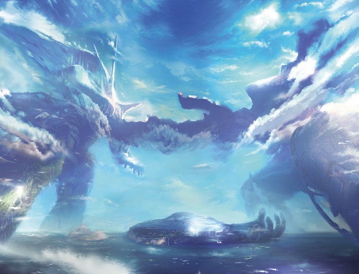Xenoblade Chronicles background art