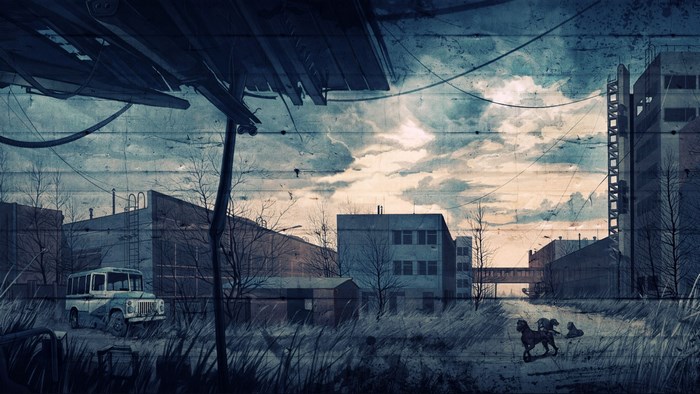 STALKER: Call of Pripyat game scene