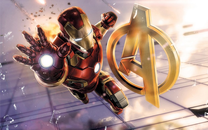 Iron Man and Avengers Logo