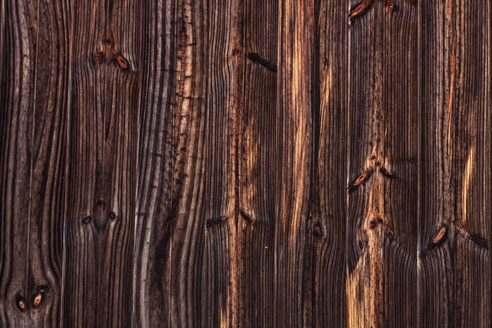 Dark Wood Grain Texture