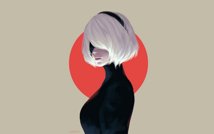 2B from Nier: Automata