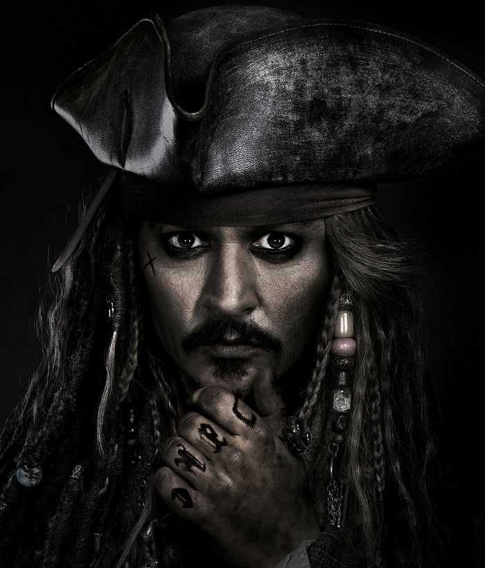Captain Jack Sparrow from Pirates of the Caribbean
