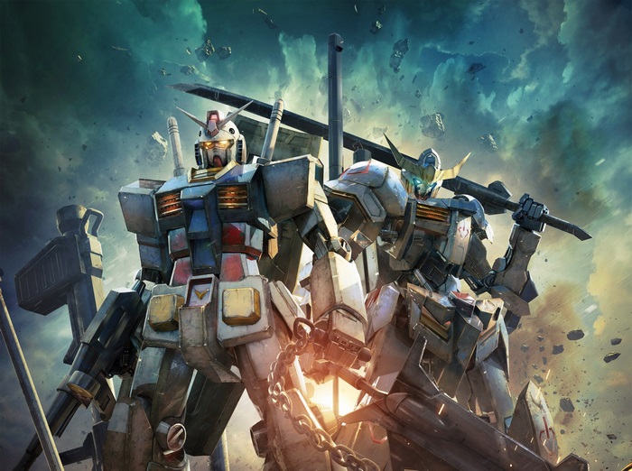 Gundam Versus Mobile Suits in Space