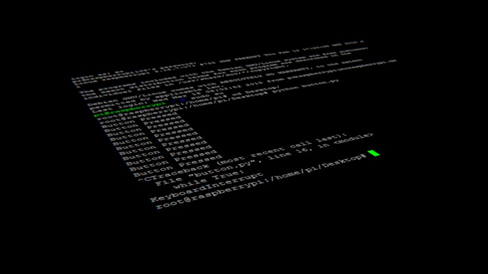 Linux command line interface 4K