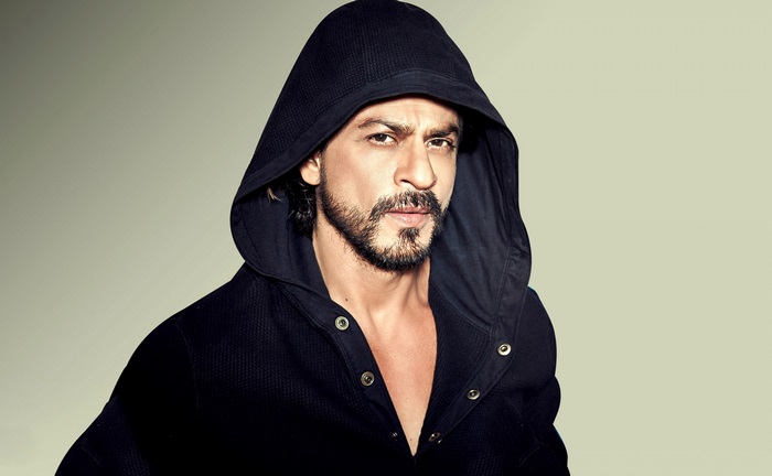 Shahrukh Khan in Black Hooded Jacket 4K Portrait