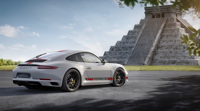 Porsche 911 Carrera GTS Coupe at Chichen Itza