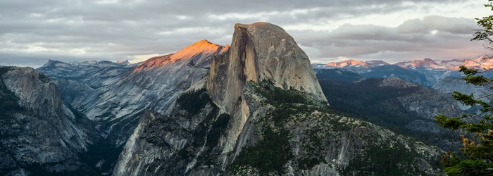 Half Dome Yosemite National Park 4K