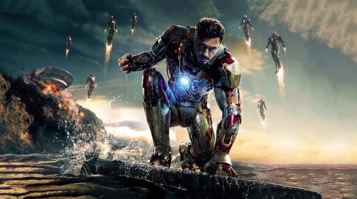Avengers Age of Ultron Iron Man Landing 4K