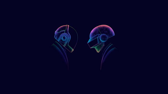 Daft Punk helmets 4K