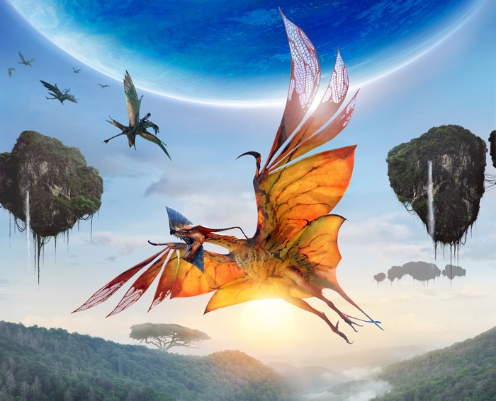 Great Leonopteryx flying in Pandora