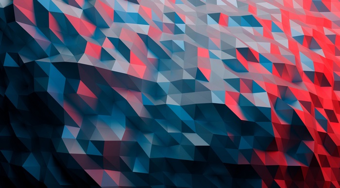 4K Polygon Abstract Art