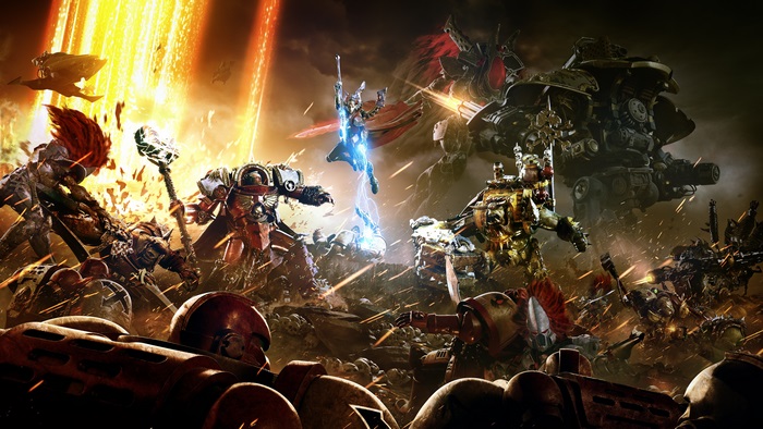 Warhammer 40,000 Battle Scene 4K