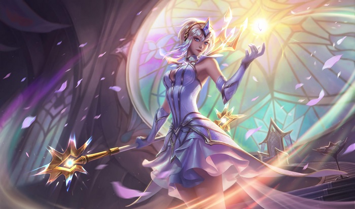 Lux from League of Legends 4K