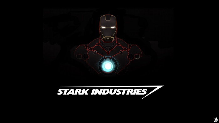 Iron Man Stark Industries 4K