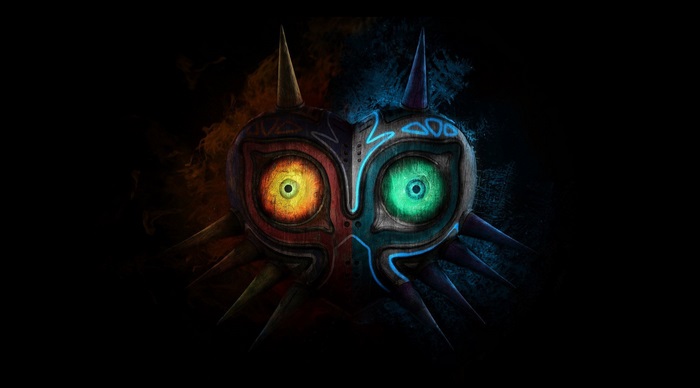 Majora's Mask from The Legend of Zelda 4K