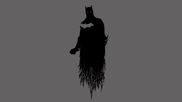 Batman Silhouette 4K