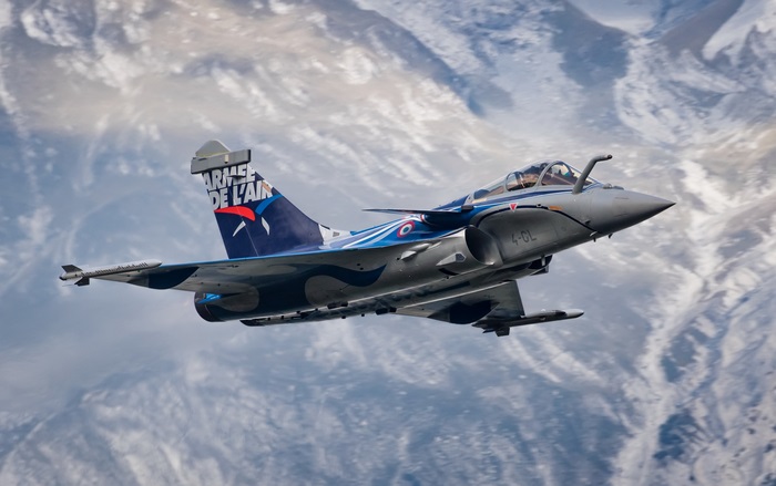Dassault Rafale Jet Fighter in Flight 4K