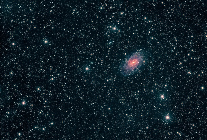 Galaxy in a star field