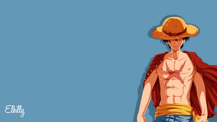 4K One Piece Luffy Straw Hat Portrait