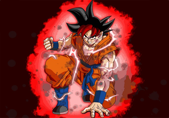 Goku from Dragon Ball Super 4K
